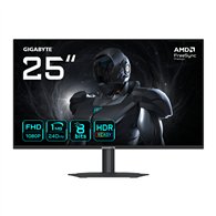 gigabyte g25f2a monitor gaming 25" fhd - 1920 x 1080, 240hz, 1ms, 300 cd/m², display hdr 10, hdmi 2.0, displayport 1.4