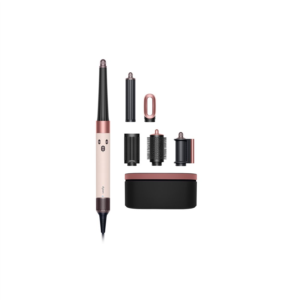 dyson airwrap i.d. herramienta de peinado con múltiples accesorios caliente rosa, oro rosa 1300 w 2,675 m