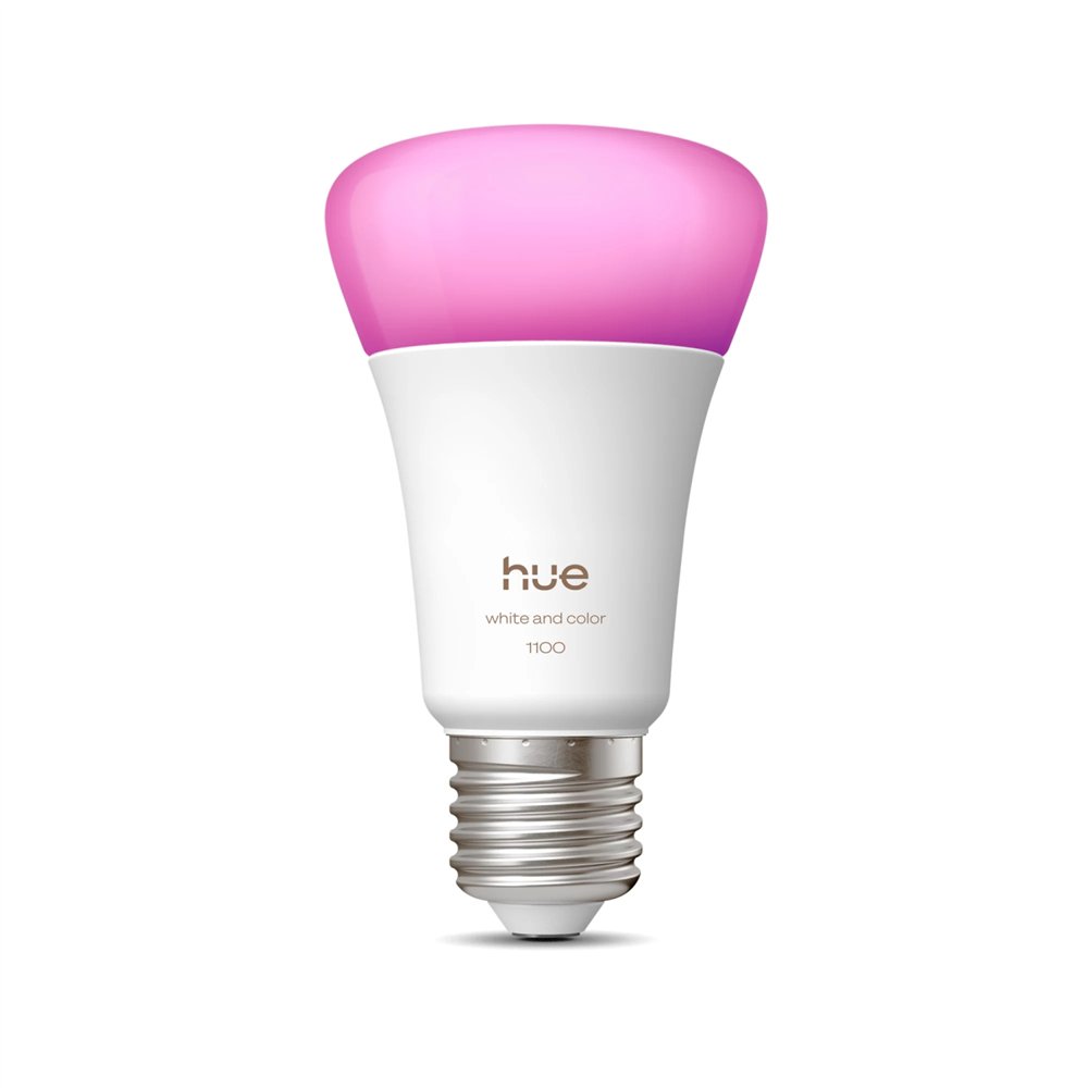 philips hue white and color ambiance bombilla inteligente a60 - e27 - 1100