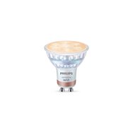 philips bombilla led intelig. gu10 cristal, 345 lm, paq. 2 ud.