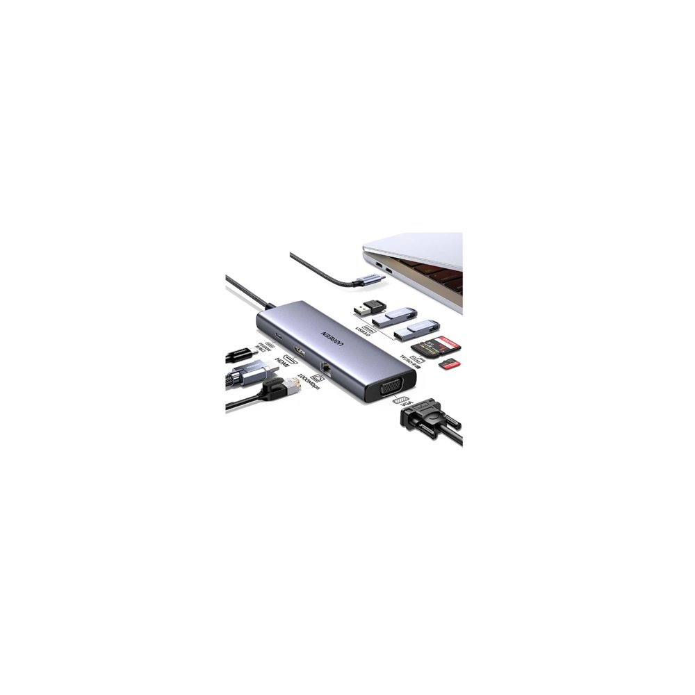 ugreen revodok usb-c 6-in-1 hub met 4k hdmi usb tipo c 10000 mbit/s