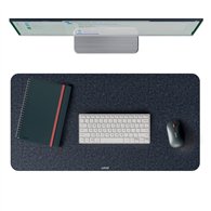 leitz 53830089 protector de escritorio sentido gris oscuro