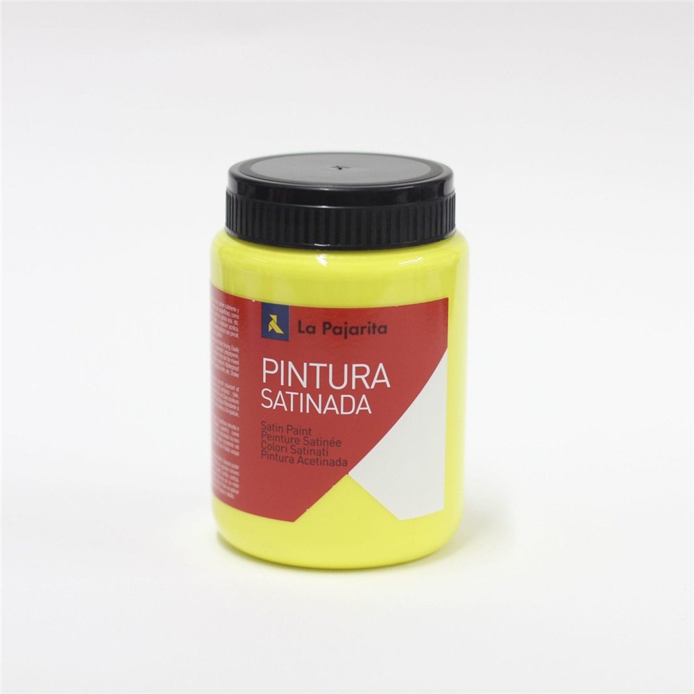 la pajarita pintura satinada l-01 amarillo limon