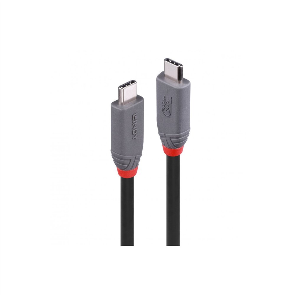 lindy 36957 cable usb usb4 gen 3x2 1,5 m usb c 40 gbit/s 240 w negro