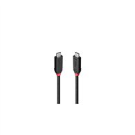 lindy 37002 cable usb usb4 gen 3x2 2 m usb c 40 gbit/s 240 w negro