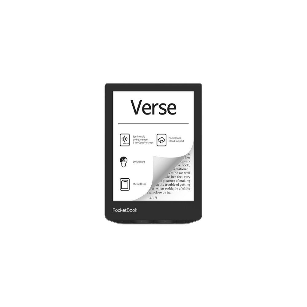 pocketbook verse lectore de e-book 8 gb wifi gris
