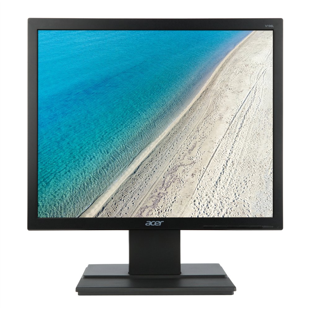 acer v196l b pantalla para pc 48,3 cm (19") 1280 x 1024 pixeles sxga lcd negro