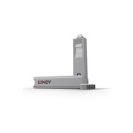 lindy 40427 bloqueador de puerto bloqueador de puerto + clave usb tipo c blanco 5 pieza(s)