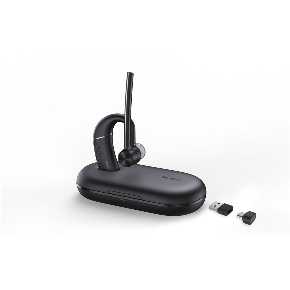 yealink bh71 pro usb-c/a headset auriculares inalámbrico gancho de oreja oficina/centro de llamadas usb tipo c bluetooth negro