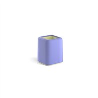 erichkrause forte porta lápices plástico violeta, amarillo