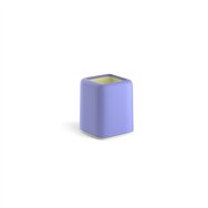 erichkrause forte porta lápices plástico violeta, amarillo