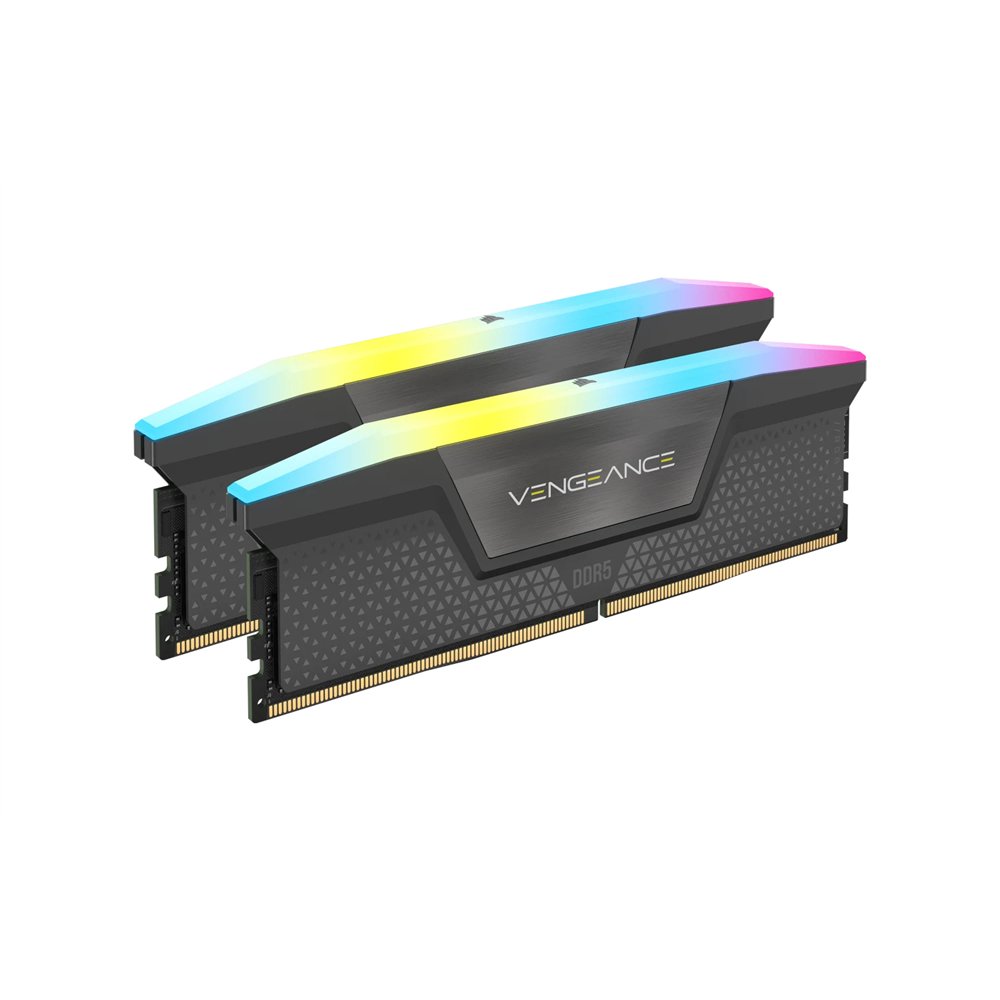 corsair vengeance rgb cmh16gx5m2b5200z40 módulo de memoria 16 gb 2 x 8 gb ddr5 5200 mt/s 288-pin dimm