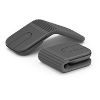 logitech mobi fold ratón viajes ambidextro rf wireless + bluetooth óptico 4000 dpi
