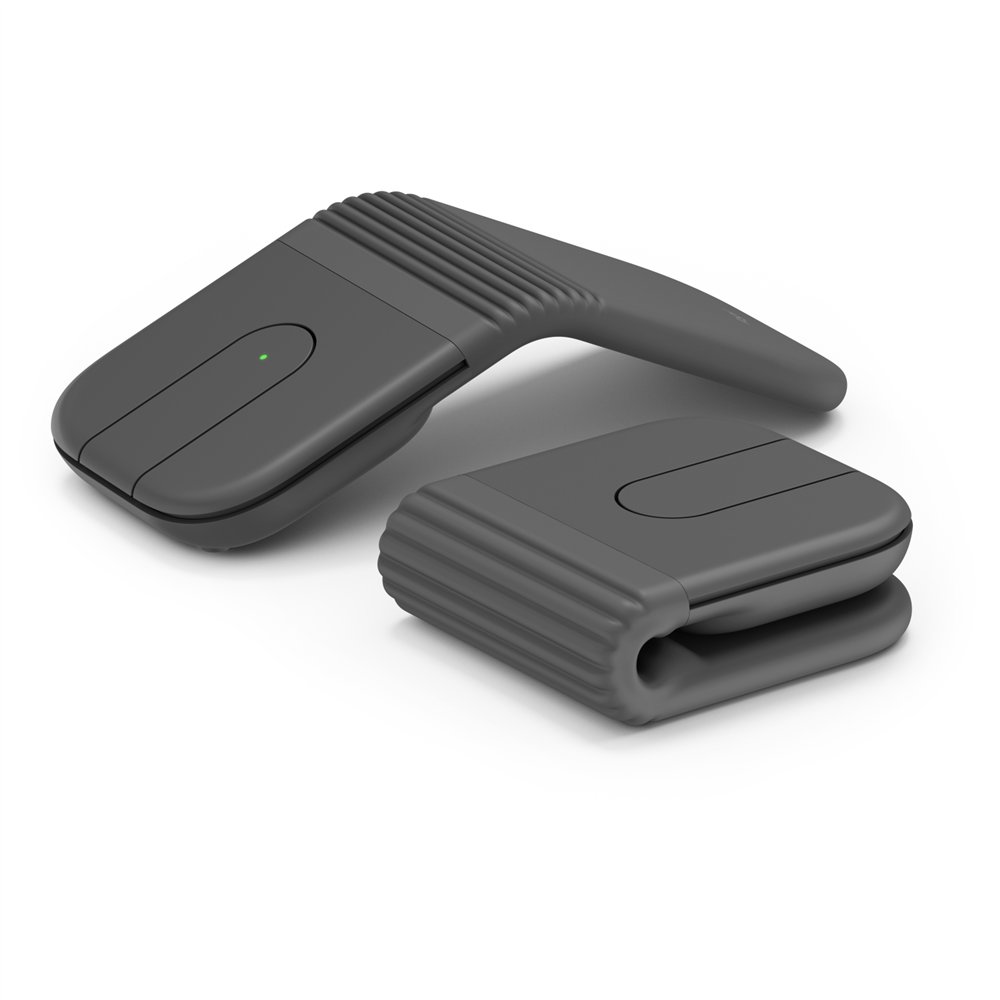 logitech mobi fold ratón viajes ambidextro rf wireless + bluetooth óptico 4000 dpi