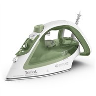 tefal easygliss eco fv5781 plancha vapor-seco suela de durilium airglide 2800 w blanco, verde