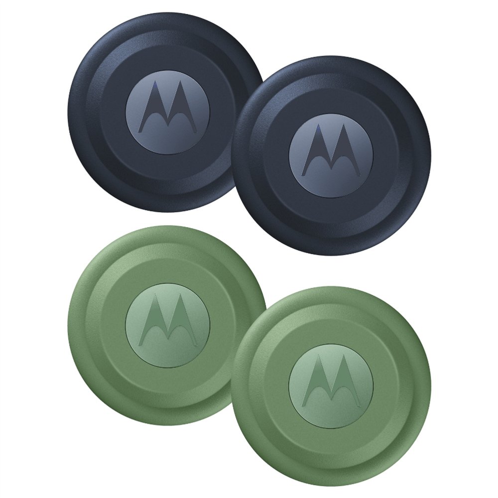 motorola moto tag personal buscador azul, verde