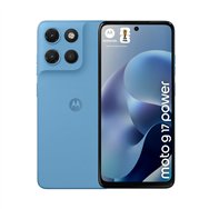 motorola moto g17 power 17,1 cm (6.72") ranura híbrida dual sim android 15 usb tipo c 4 gb 256 gb 6000 mah azul