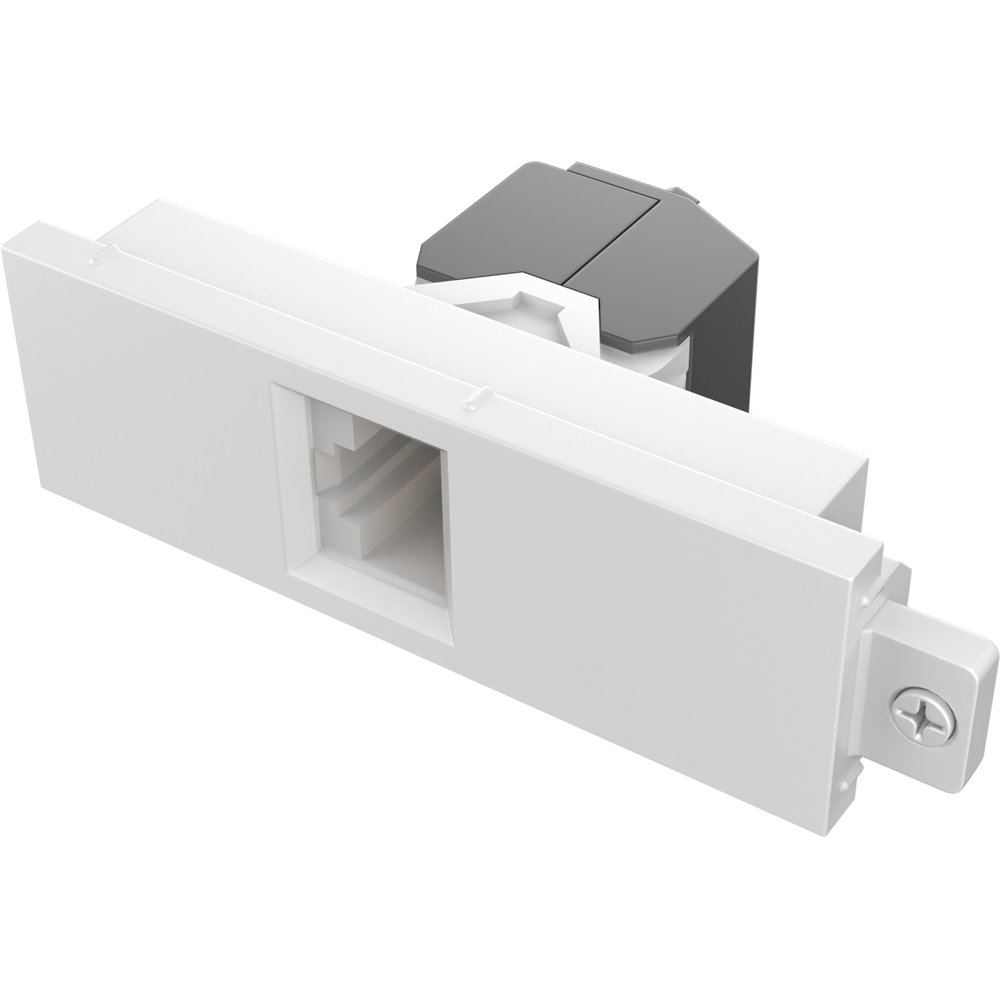 vision tc3 rj45/ks toma de corriente rj-45 blanco