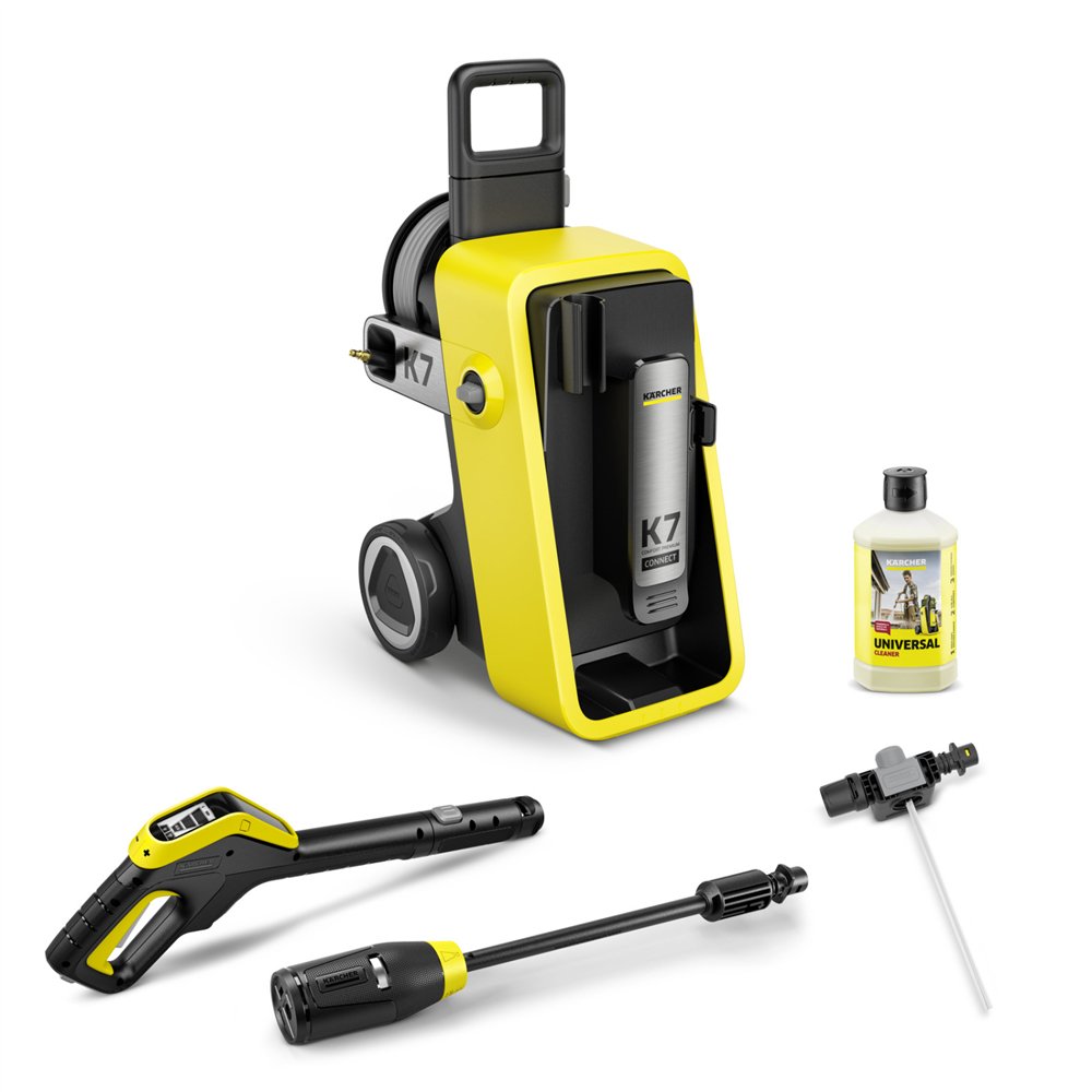 kärcher k 7 comfort premium connect limpiadora de alta presión o hidrolimpiadora vertical 600 l/h 3000 w amarillo