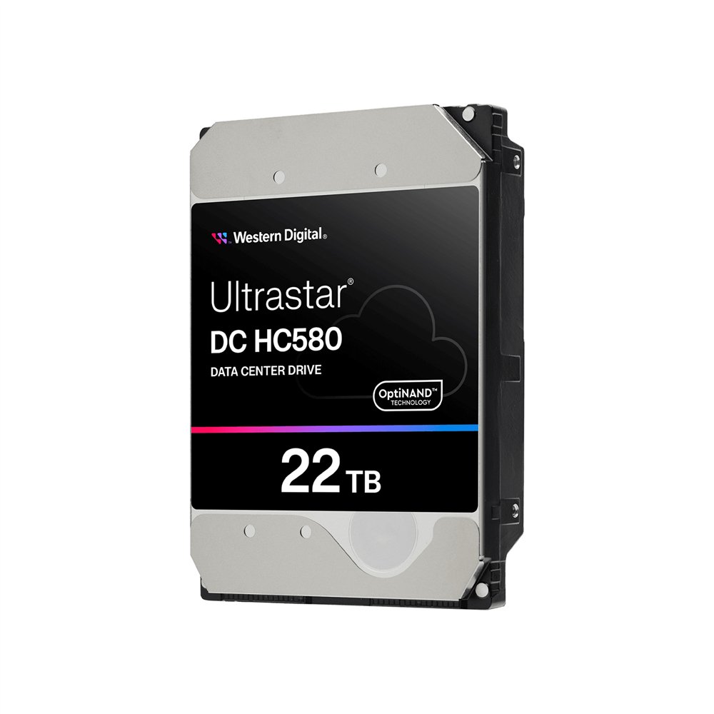 western digital ultrastar dc hc580 disco duro interno 22 tb 7200 rpm 512 mb 3.5" sas