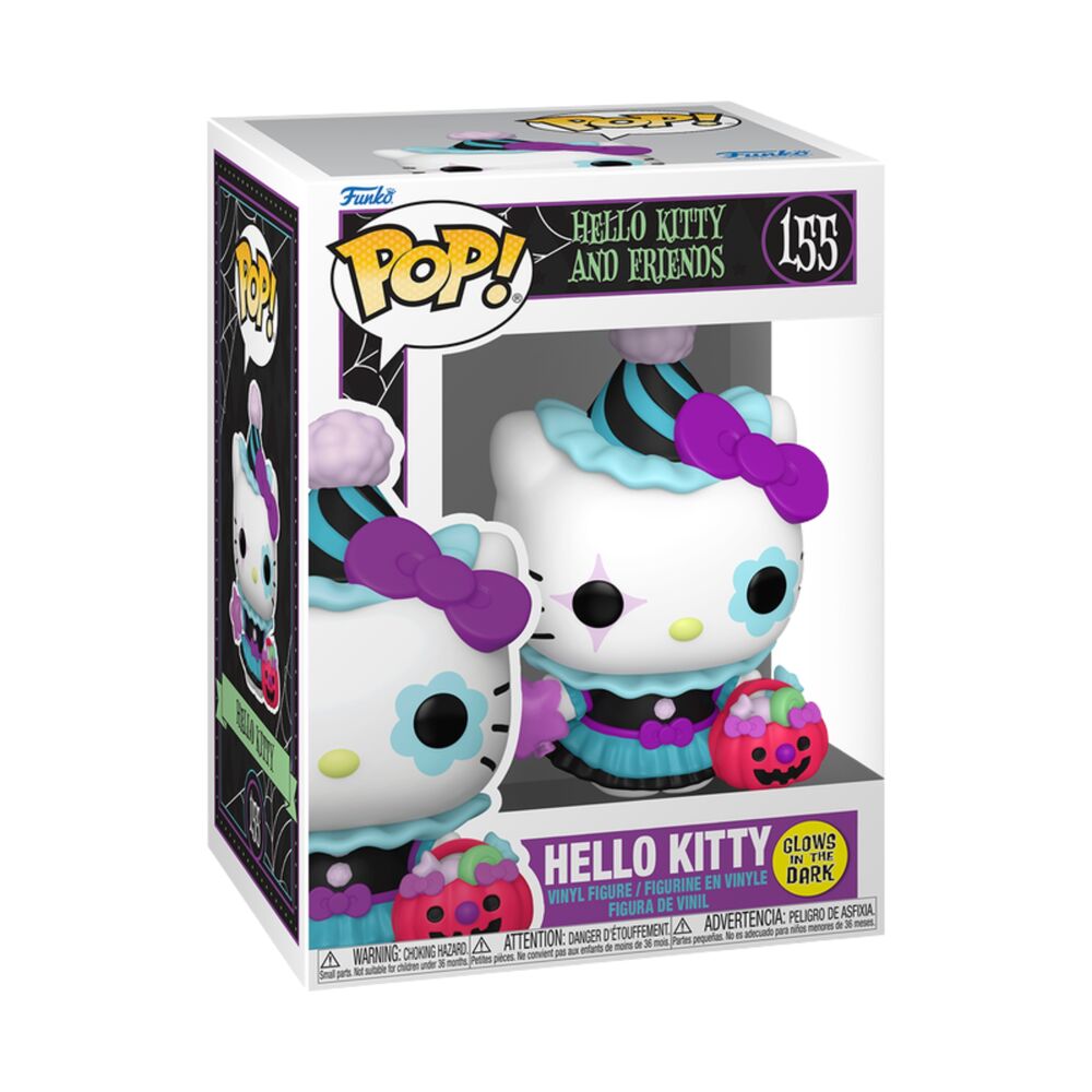 figura pop hello kitty and friends - hello kitty spooky glow