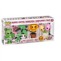 blister 4 figuras pop flora