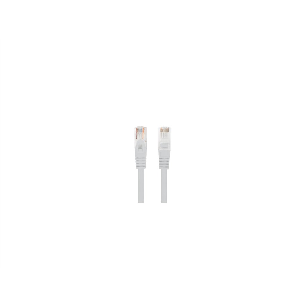 lanberg pcu6-10cu-0050-s cable de red gris 0,5 m cat6 u/utp (utp)