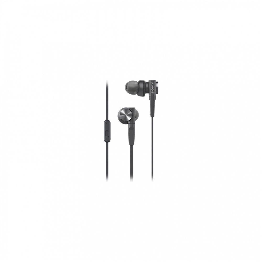 sony mdr-xb55ap auriculares alámbrico dentro de oí­do negro