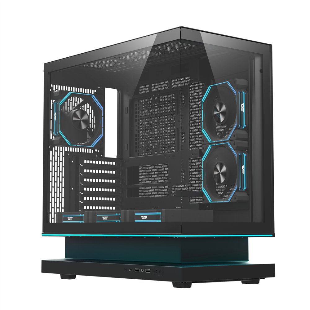 darkflash dc-f1atx-b-us2 carcasa de ordenador full tower negro