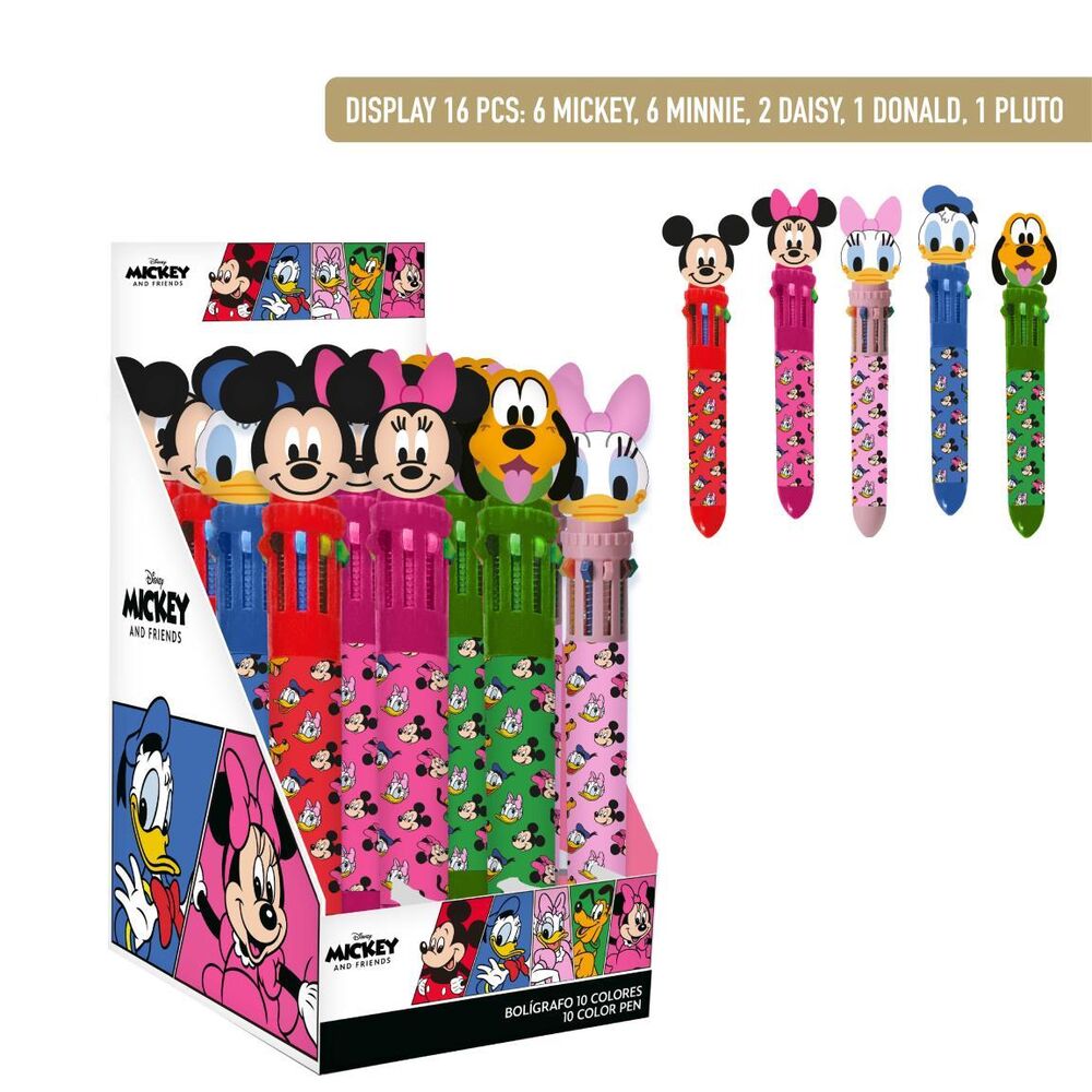 boligrafo colores disney surtido