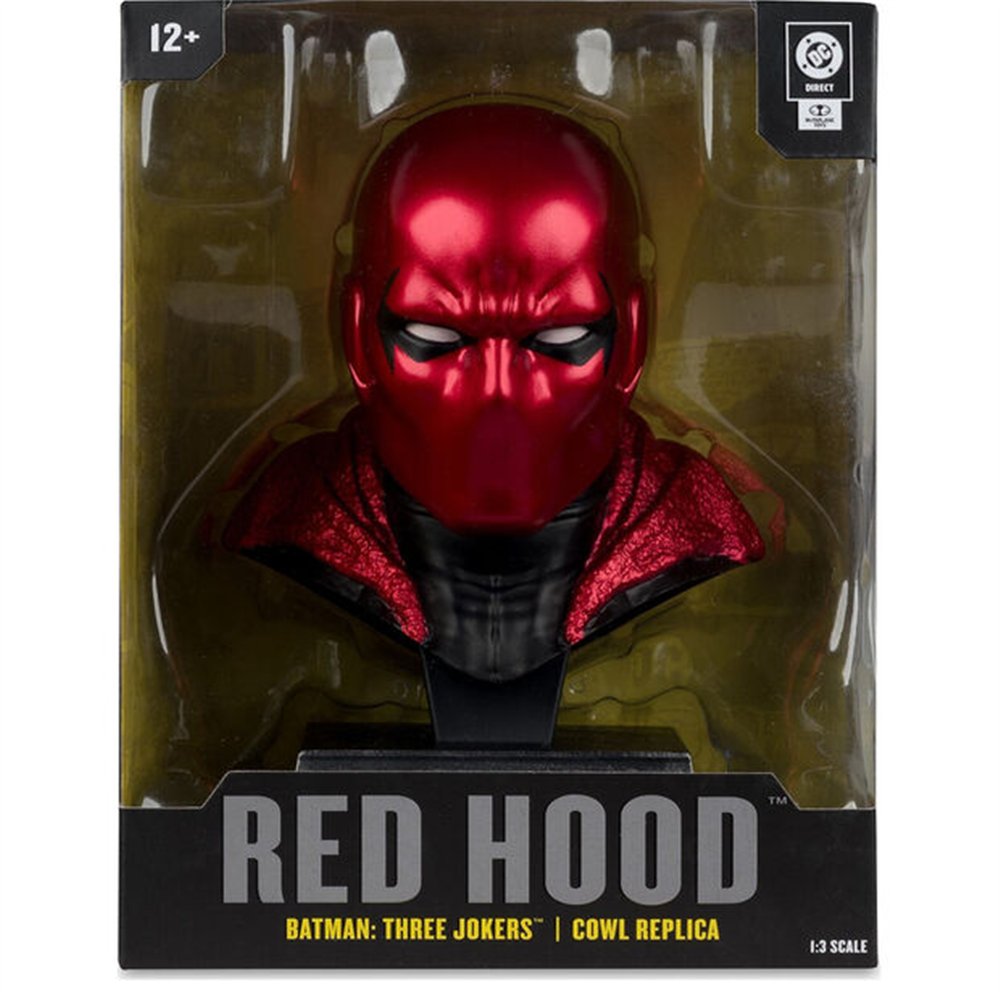 busto red hood batman: three jokers dc comics 18cm