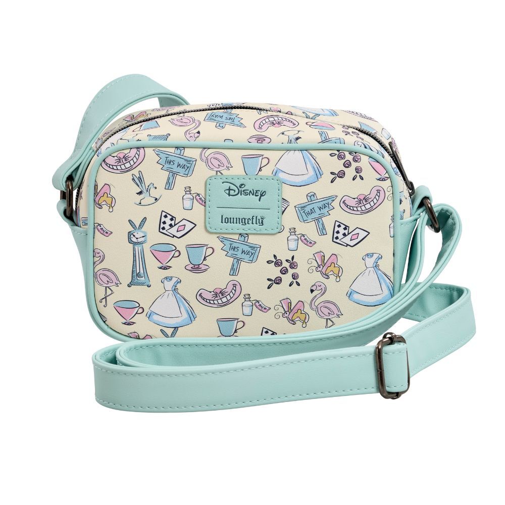 bolso bandolera aiw pastel aop alicia en el pais de las maravillas disney loungefly