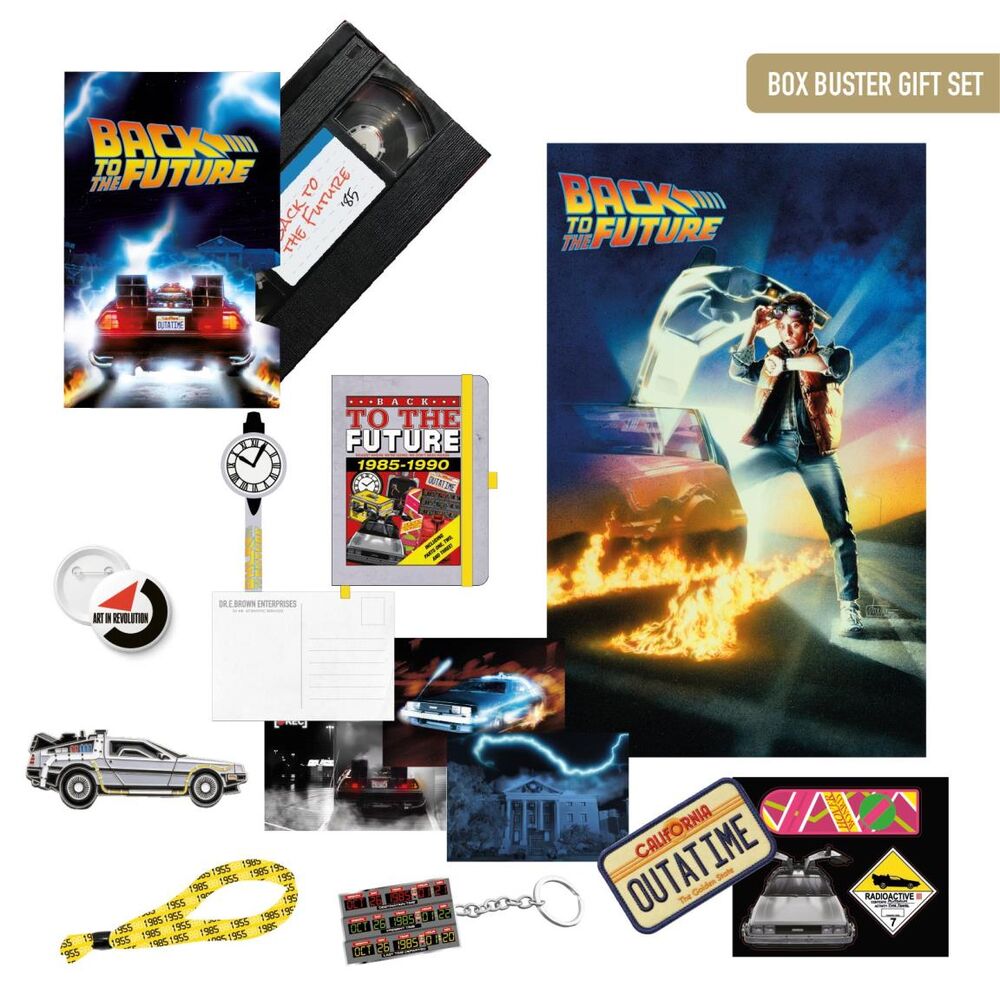 set regalo regreso al futuro