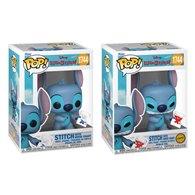 figura pop disney lilo & stitch - stitch with mood chart 5 + 1 chase