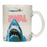 taza transparente tiburon jaws