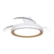 ventilador techo philips + plafón blanco (929004749801)