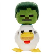peluche chicken jockey minecraft 20cm