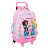 trolley compact extraible painterly barbie 45cm