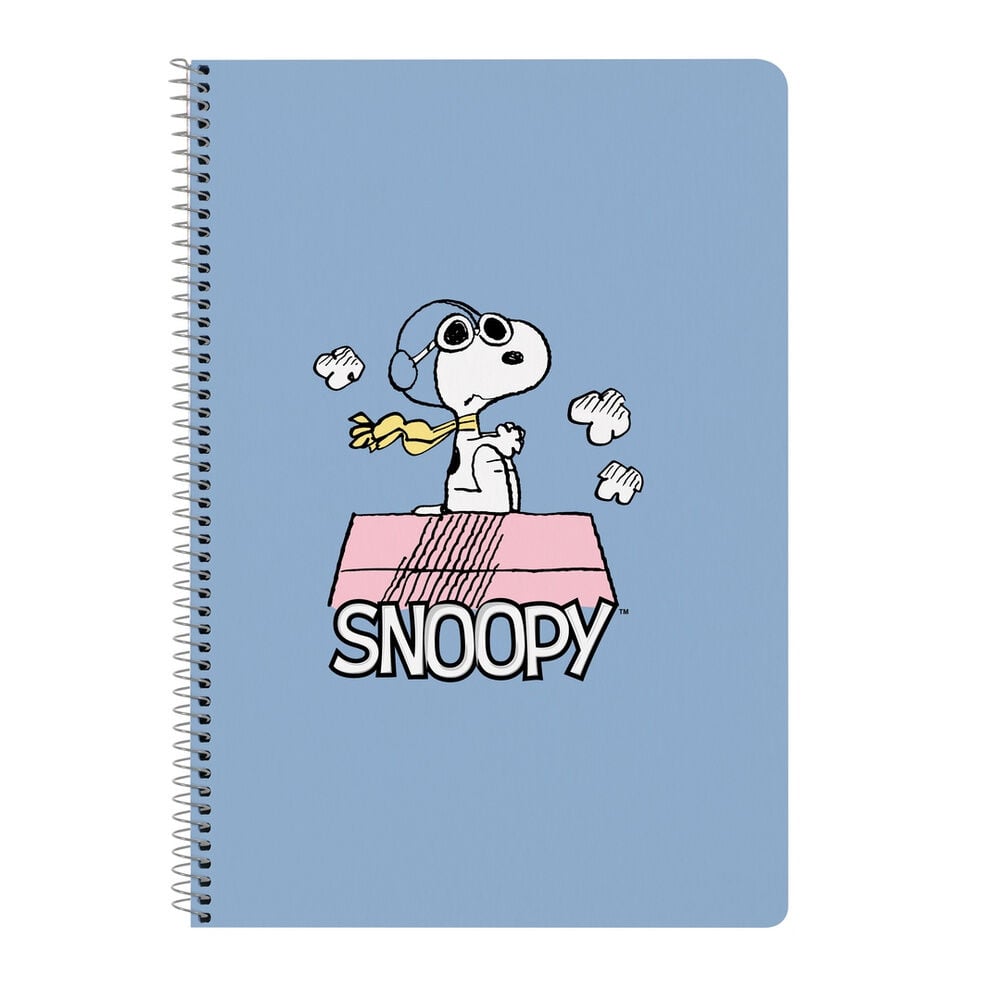 cuaderno a5 snoopy