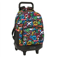 trolley compact extraible colors graffiti 42cm