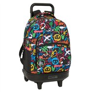 trolley compact extraible colors graffiti 42cm