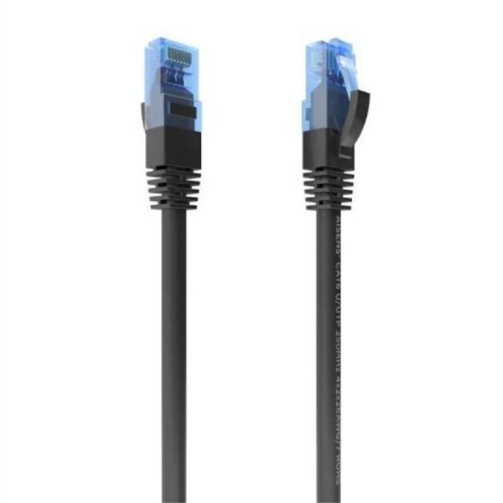 cable de red cat.6 utp 5m aisens black