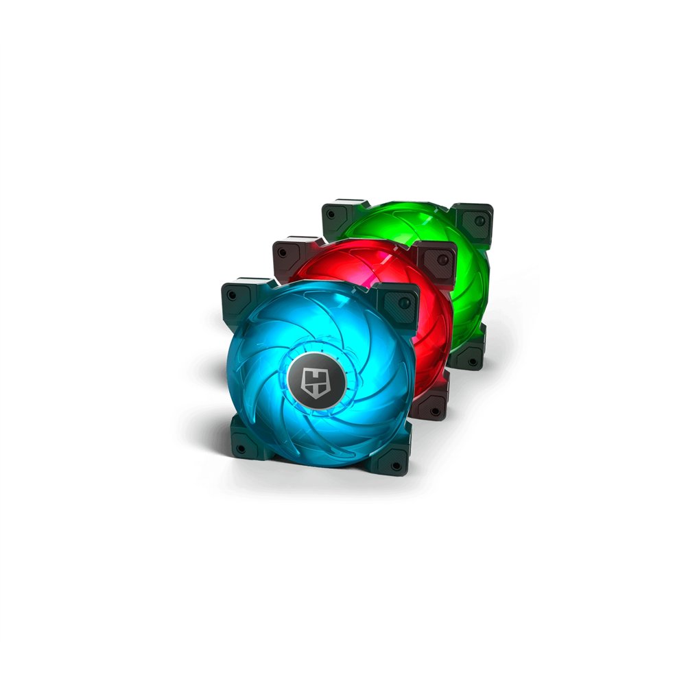 ventilador nox hummer h-sync 120x120 rgb pack 3uds nxhummerhsync
