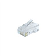 conector rj45 gembird cat 6 utp solidos 50 uds lc-8p8c-002/50