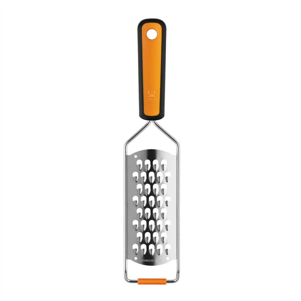 bra efficient a195024 cortador de verduras en espiral o rallador manual rallador plano naranja