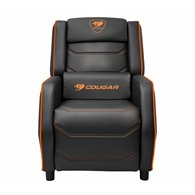 cougar cgr-rgs butaca para jugar asiento acolchado negro, naranja
