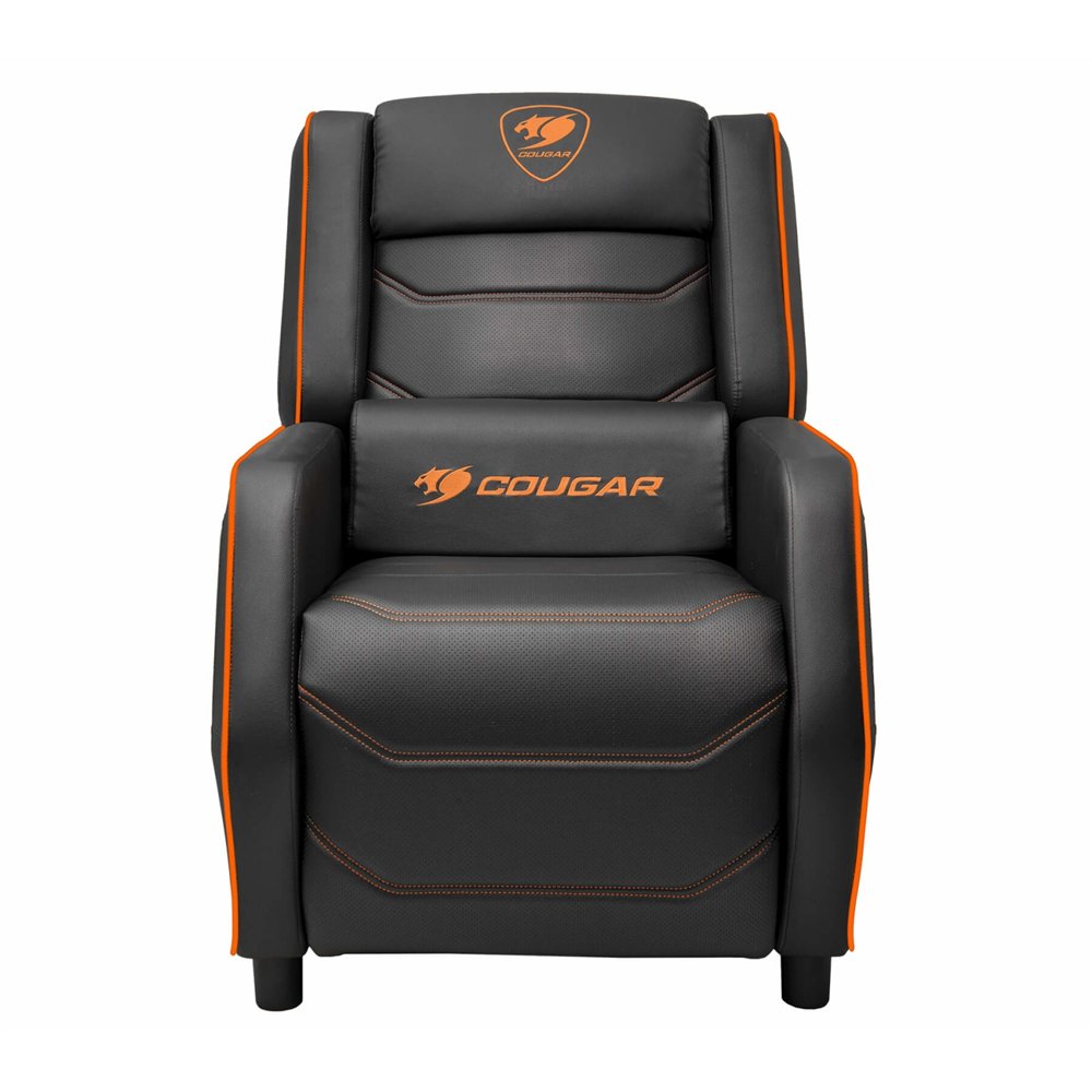 cougar cgr-rgs butaca para jugar asiento acolchado negro, naranja