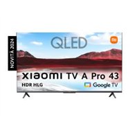 tv xiaomi 43" 4k uhd qled wifi bt smart tv (ela5483eu)
