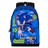 mochila sonic the hedgehog 41cm