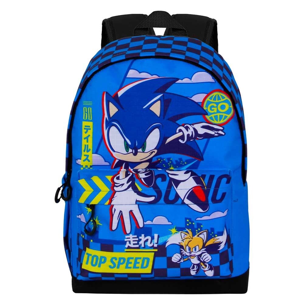 mochila sonic the hedgehog 41cm